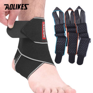 AOLIKES Có Thể Điều Chỉnh Nẹp Mắt Cá Chân Hỗ Trợ Bong Gân Achilles Viêm Gân Bọc Nylon Cho Phụ Nữ & Nam Giới Hỗ Trợ Mắt Cá Chân