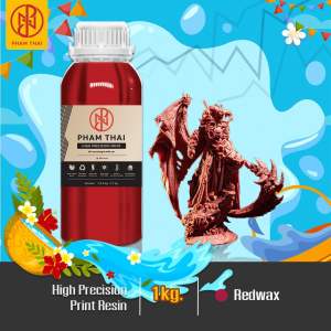 Pham Thai 3D Printer Extra High Precision Print Resin ปริ้นคมชัดลดรอยก้นหอย 1/0.5 kg เรซิ่น for Anycubic Photon Mono XCreality