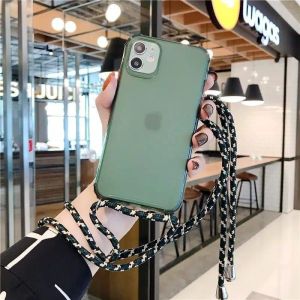 0800 VVV sling case hybrid lanyard anti crack warna case all type phone oppo vivo iphone samsung redmi huawai