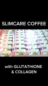 Slimcare Coffee Mix with Glutathione  & Collagen Coffee Drinks Slim Coffee Organic and Healthy Coffee Detox Naturally