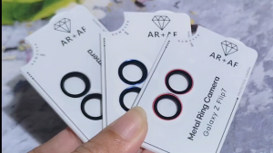 Gennext Tempered Glass Pelindung Ring Kamera Samsung Flip 7 Flip7 Anti Gores Camera Lens