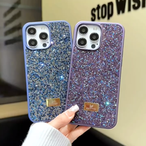 PERNIKHP I Case iPhone Shiny Diamond Crystall for iPhone 17 16 15 14 13 12 11 Series