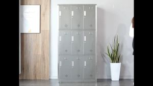 304 ตู้เสื้อผ้าหนาพิเศษตู้เก็บของสแตนเลสตู้เก็บของปลอดฝุ่นสำหรับห้องน้ำ