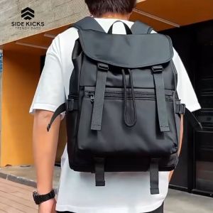 SIDE KICKS Big Capacity Backpack Laptop 15.6 Bag Casual Travel Work Man Woman Beg Galas Besar Lelaki Perempuan 男女大容量背包