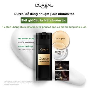 LOréal Paris | Dye Tóc Đen Dễ Dàng Để Che Giấu Tóc Bạc Sử Dụng Tại Nhà
