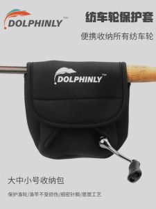 Vỏ Bảo Vệ Bánh Xe Cá Câu Hai Tay Kéo Đựng Đồ Câu Cá Ngoài Trời Đạp Xe Leo Núi Du Lịch Thương Hiệu Dolphin Lure