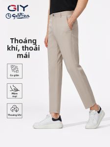 GYgoldlion | Breathable Straight Tapered Mens Casual Pants for Summer and Outdoor Activities