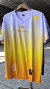 เสื้อวิ่ง RUN FOR HEALTH เสื้อแขนสั้น ผ้าไมโครมันเกรดพรีเมียม ใส่สบายแห้งง่ายไม่ร้อน ไล่เฉดสี มีไซส์ใหญ่ S-3XL ผลิตโรงงานไทย