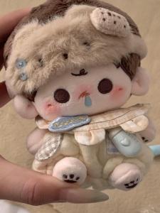 Bộ Quần Áo Búp Bê Cotton 10cm Hình Ngôi Sao Biển Hương Vị Ngọc Trai Búp Bê Mềm Mại Dễ Thương Bộ Đồ Chơi Cho Trẻ Em