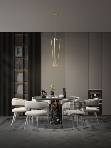 ZHENMEIJU | Triangular Modern Copper Pendant Light