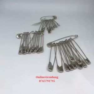 [HÀNG CÓ SẴN]Combo 12 kim băng cài áo-kim tây cài quần áo
