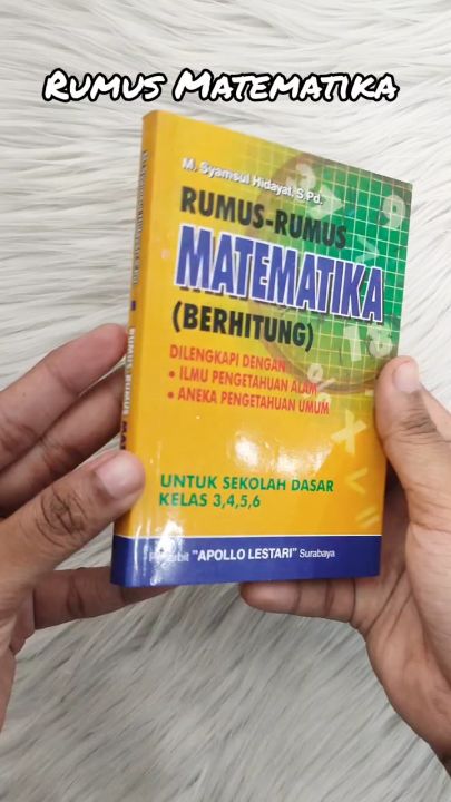 Rumus-Rumus Matematika SD Kertas CD Lengkap Dan Mudah Terlengkap Terbaru Apollo Lestari Rumus MTK