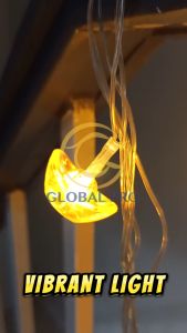 32L GOLD INGOT CHASING Waterproof String Light CNY Decoration Lantern Chasing Light Light Chasing Light