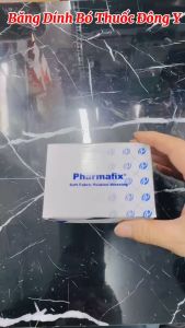 Băng Dính Siêu Dính Pharmafix 18cmx10cm Siêu Thoáng Khí Đa Dụng - Băng Đắp Thuốc Đông Y