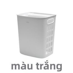 HUIYANGXU | Giỏ Đựng Quần Áo và Đồ Chơi Treo Tường Nhựa Phong Cách Bắc Âu