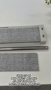 Microfiber Mop Cleaning Pads Washable Pads for Floor Cleaning Compatible Flat Mop - Pads Replacement for Flat Mop-MOP07