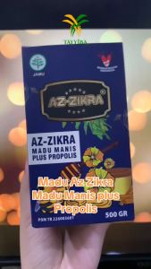 MADU AZZIKRA 500GR KEMASAN TERBARU MADU MANIS BPOM