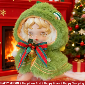 Bộ Quần Áo Búp Bê Skullpanda Bubble Monster Christmas Protection Shell Lungs of Mist Sweet Cute Soft Bé Gái Doll Clothes