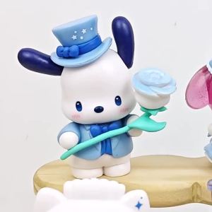 TOPTOY | Sanrio Characters Romantic Wedding Blind Box Figure Kuromi My Melody Cinnamoroll Hello Kitty PVC Collectible Model Toy Gift 