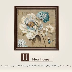 YERUI | Tranh Tường Sang Trọng Phong Cách Cổ Điển Pháp