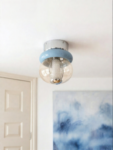FANCY LAMP CLUB | Balcony Entrance Modern Creamy Style Vintage Ceiling Light