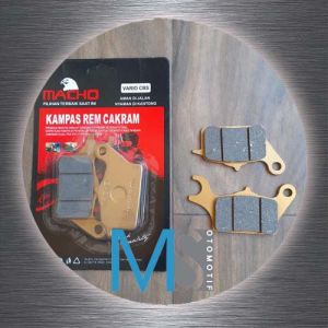 Discpad / Kampas Rem Depan Honda Vario CBS / Beat F1 / Scoopy F1 / Vario 110 F1 / Vario 125 F1 / Beat Esp / Scoopy ESP - WD Otomotif