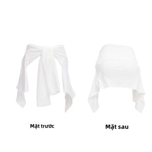 Váy Thắt Eo Jazz Hip Hop Đa Năng Quần Lót Xếp Nếp Áo Khoác Cardigan Áo Khoác Ngoài Thường Ngày Váy Ngắn Cao Cấp Thời Trang Mùa Xuân