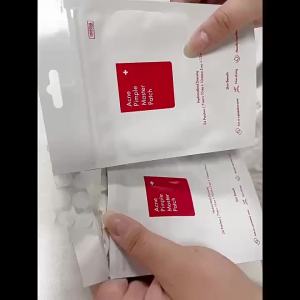 24/36 Patches Hydrocolloid Pimple Patch Circular White Waterproof Shape Spots Pimple Treatment Concealer Patches