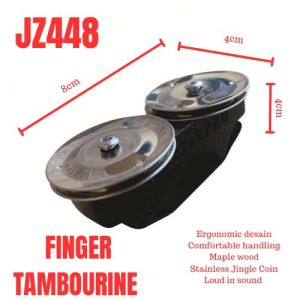 Finger Tambourine Tamborine Jari JZ448