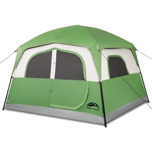 ZHUOLESHI | Waterproof Easy-to-Install Portable Camping Tent 6 People