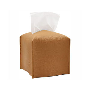 New Tissue Box Car Tissue Container PU Material Modern Style Tissue Holder/Organizer Home Office Bathroom Bedroom Tissue Box