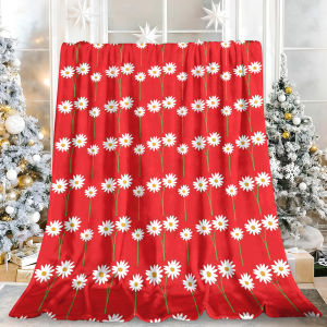 Beast Kingdom | Terracotta Wildflowers No Pilling Lightweight Comfortable Warm Blanket Ideal Christmas Halloween Gift for Women Men Kids