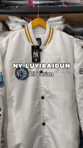 RUBBY Jaket Baseball Pria Wanita Dewasa Varsity Bomber Parasut Vintage Full Bordir Premium