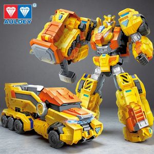 AULDEY | Dinosaur Guardian Quantum Warriors Season 3 Transformer Robot Toy