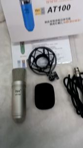 Micro Thu âm -hát Livestream chính hãng ISKAT-100MIC 5V chuyên dụng cho MixerSouncard-Hát nhẹchống ồn-tặng đủ phụ kiện