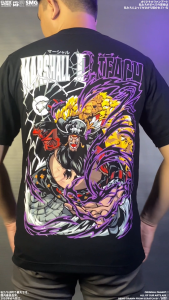 CLOWOR Marshall D. Teach The Blackbeard One Piece Anime T-Shirt