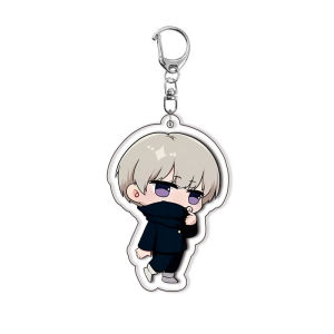 Bandai | Jujutsu Kaisen acrylic keychain Yuji Itadori Megumi Fushiguro anime bag clip pendant accessory