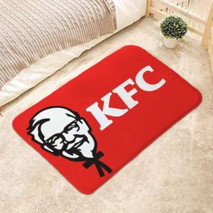 พรมห้องน้ําห้องน้ําเท้าลื่นขนาดเล็กเสื่อประตู KFC พรมเช็ดเท้าพรมพรมพรมห้องยินดีต้อนรับห้องครัวสําหรับชั้น