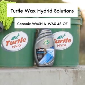 Concise, clear, and easy to understand: แชมพูล้างรถ ผสมสารเซรามิคเคลือบเงา Turtlewax Hydrid Solutions Ceramic WASH & WAX 48 OZ เทอร์ทิลแวกซ์ไฮบริดโซลูชั่นเซรามิควอชแอนด์แว็กซ์ 48 ออนซ์