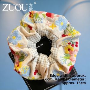 ZUOOU | Luxurious Style Embroidered Flower Hair Accessories