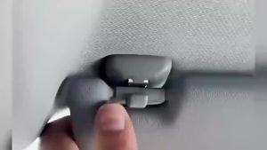 Kẹp Che Nắng Ô Tô Lanke Gray Móc Treo Nội Thất Giá Đỡ Cho Audi A1 A3 A4 Q3 Q5 TT RS3 RS4 RS5 Exeo Chất Liệu ABS Phụ Kiện Cố Định & Kẹp Tự Động