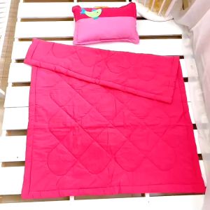 Bộ gối mền cho bé đi học Katina House 1-5 tuổi vải cotton cara mềm thoáng mát thấm hút tốt