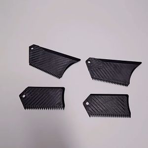 Menghapus Wax Comb Trapesium / Surfing Board Accessories / Membawa Kunci Sirip