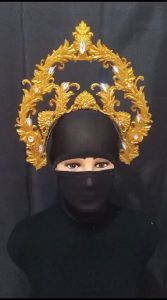 Headdress Mahkota Tari Aksesoris Karnaval