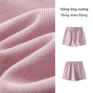 Semir | Quần Dài Thoáng Mát Cổ Điển Chất Liệu Knitted Đai Dây Co Giãn