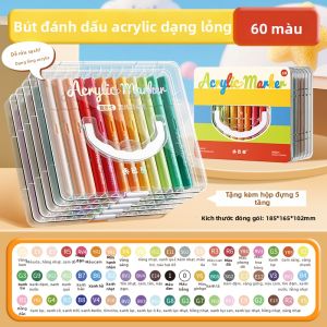 KABAXIONG | Bút Màu Không Độc Hại Có Thể Giặt Được Không Tràn Có Thể Đặt chồng