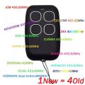 286MHz-868MHz Multi-Frequency Code Garage Door Remote Control Duplicator Grabber Clone Gate Key Fob Command Hand Transmitter. 