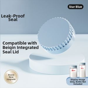 MENGHE | Wide Mouth Anti-Dust Flat Top Cap