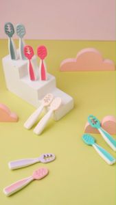 COCONI My First Pre Spoon 2 Pcs | Sendok Belajar Makan Bayi isi 2 Pcs