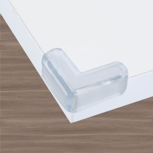 Silicone Table Corner Protectors Anti-Collision Soft Stickers for Bed And Desk Sharp Edge Cushioning Transparent Safety Corners
